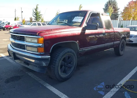 1996 Chevrolet Gmt-400 K1500 z USA, uszkodzony, nr VIN 1GCEK19R7TE259034